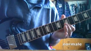 Shot of love AC/DC primi 4 riff lezione/first 4 riff lesson