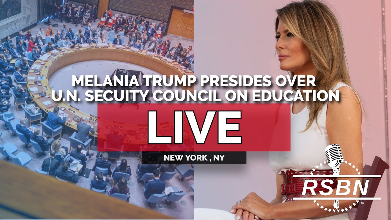 LIVE: Melania Trump Presides Over U.N. Security Council in Peace Through Education Talks - 03/02/26