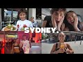 OUR FIRST PLANE RIDE TOGETHER TRIP TO SYD W CADEL AND MIA VLOG