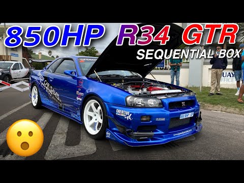 850HP SEQUENTIAL GEARBOX R34 GTR