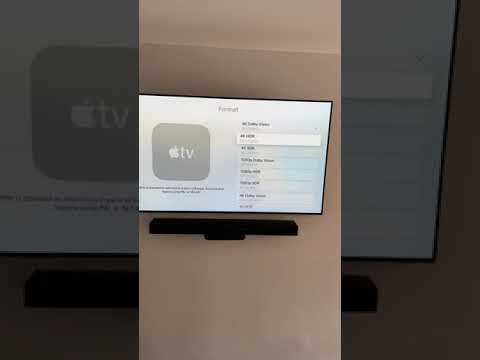 Apple TV 2021 Dolby Vision Settings