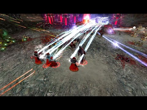 Adeptus Mechanicus, Space Marines, Imperial Guard vs Chaos - Titanium Wars - W40K DOW Soulstorm