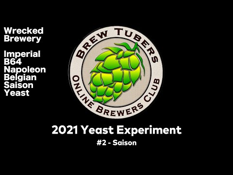 2021 Yeast Experiment - Imperial B64 Napoleon Belgian Saison