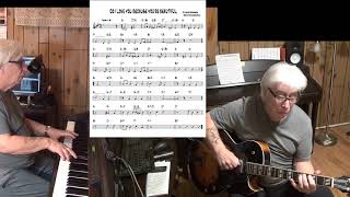 DO I LOVE YOU BECAUSE YOU&#39;RE BEAUTIFUL - Jazz guitar &amp; piano ( Richards R. &amp; Oscar H. )