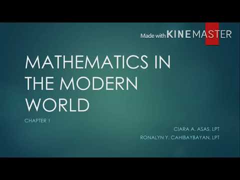 MMW - Chapter 1: Mathematics in our World