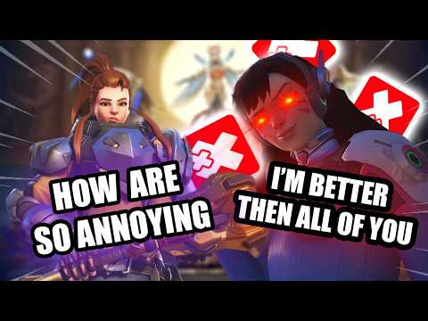 The Most TOXIC Smurf Duo In Overwatch!! | Overwatch 2 Toxic Moments