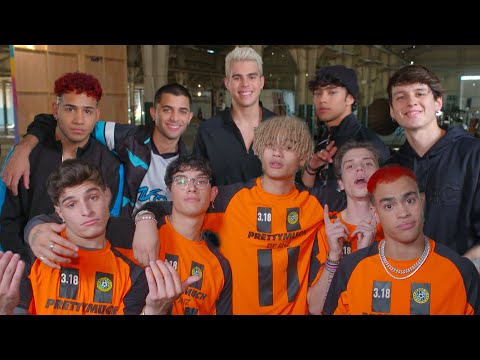 CNCO and PRETTYMUCH's 'Me Necesita' - Go Behind the Scenes of the Action-Packed Music Video!