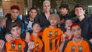 CNCO and PRETTYMUCH&#39;s &#39;Me Necesita&#39; - Go Behind the Scenes of the Action-Packed Music Video!
