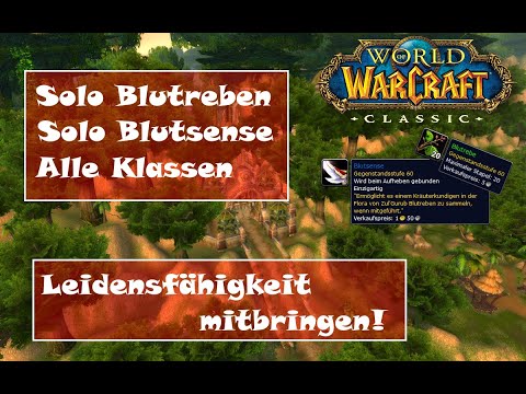 [WOW Classic] Farming Bloodvines and the Blood Scythe in Zul'Gurub solo - All classes