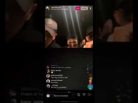 LILLE DRENG DISSER GHETTOFACTOR PÅ INSTAGRAM LIVE (LEAK)