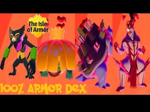 All 100% Isle of Armor Shiny Living Dex (211/211) - Pokemon Sword and Shield