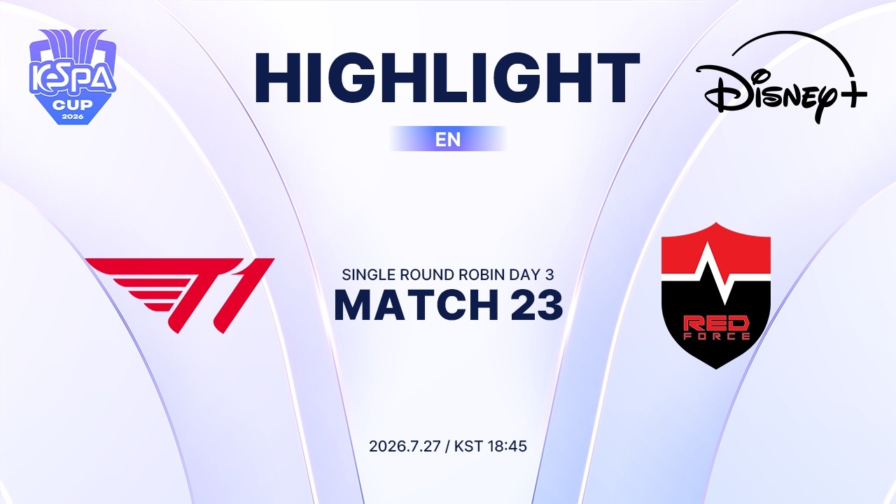 T1 vs NS HIGHLIGHT | MATCH 23 | 2026 LoL KeSPA CUP