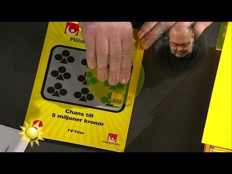 Dagens trissvinnare blev precis arbetslös "Kunde inte komma mer lägligt" - Nyhetsmorgon (TV4)