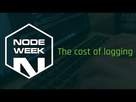 The Cost of Logging - Matteo Collina