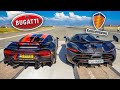 BUGATTI Vs KOENIGSEGG Drag Racing The WORLD S MOST EXPENSIVE CARS