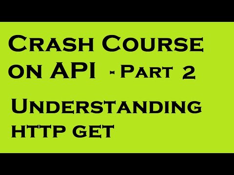 Crash Course API - Part 2 | HTTP GET Method | yusy4code
