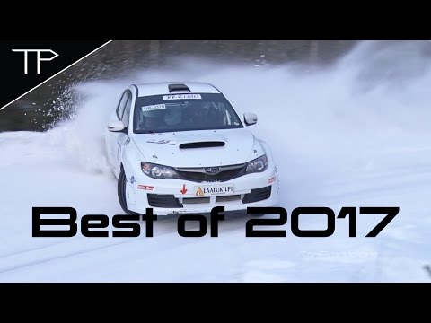Best of Finnish winter rallying 2017 - Action, crashes & mistakes