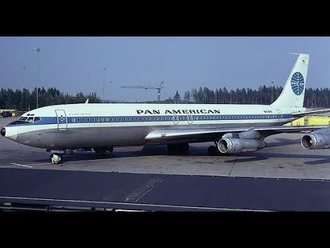 VHS-Rip Pan Am Boeing 707 Promo Film Inflight Service Part Cabin Crew 1959