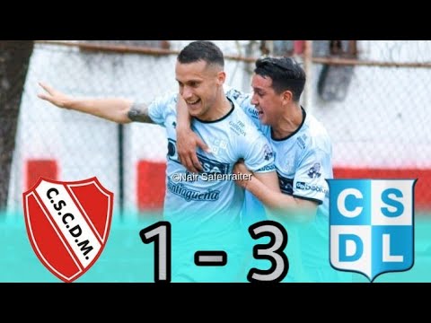 Primera D : MUÑIZ 1 - 3 LINIERS | (Los Goles)