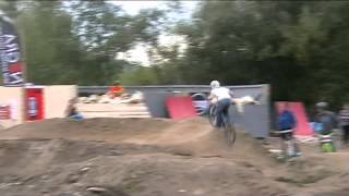 preview picture of video 'Finałowy przejazd Adriana i Tomczana ODT- Osieczany Downhill Team'