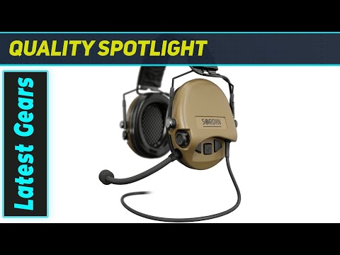 Sordin MIL CC Slim Ear Muffs: Best Tactical Hearing for Pros