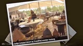 preview picture of video 'Lompoul desert Koulang's photos around Lompoul, Senegal (senegal desert lompoul)'