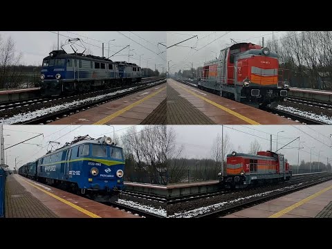 6 pociągów w Grzęsce