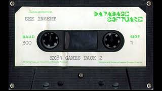 Games Pack 2 for the ZX81