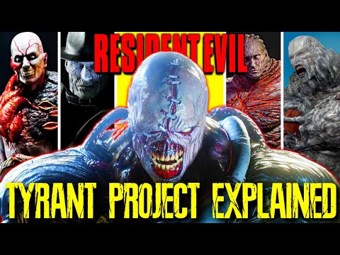 Entire Tyrant Project Explained (Resident Evil) - Origins, Models, And The Rise of Super Tyrants