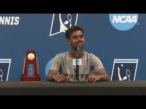 2023 NCAA Championships Postmatch Interview - National Title Match - Rishabh Sharda