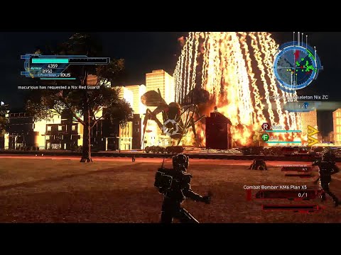 EDF Earth Defense Force 5 Online M 53 Wire-puller - 2x Double Rambo - Inferno