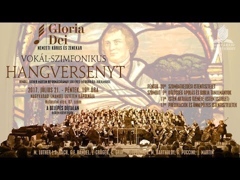 Gloria Dei - Concert Vocal-Simfonic Oradea - Vokál-Szimfonikus Hangverseny Nagyvárad