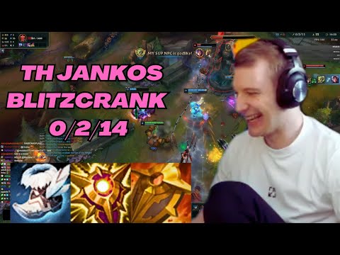 TH JANKOS PLAYS BLITZCRANK VS AMUMU SUPPORT |EUW CHALLENGER PATCH 13.9| [Full Gameplay]