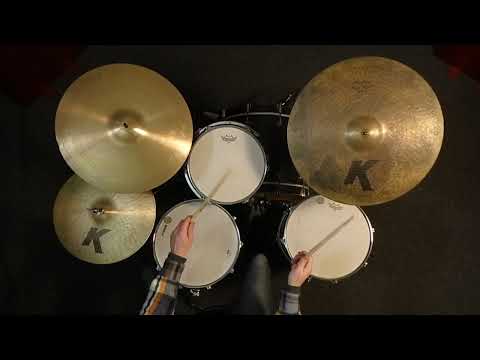 Used Zildjian K Custom Dry Ride Cymbal 20" 2852 grams - Very Good image 4