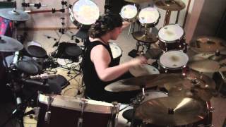 Within Temptation "Covered By Roses" drum cover