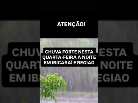 CHUVA FORTES NESTA QUARTA-FEIRA À NOITE EM IBICARAÍ E REGIÃO #bahia