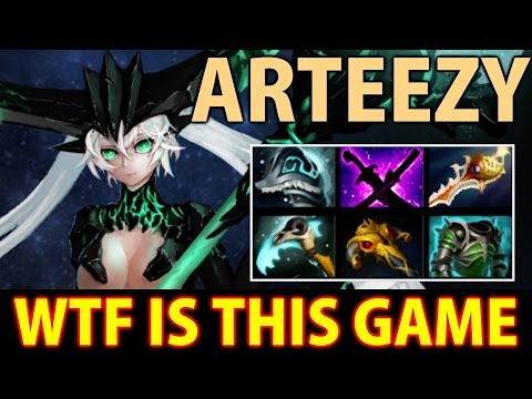 Arteezy Outworld Devourer- Dota 2: WTF is this Game [HARD GAME]