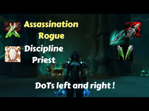 Assassination Rogue PvP 9.2 | Necro Assa cleave damage is unhealable !