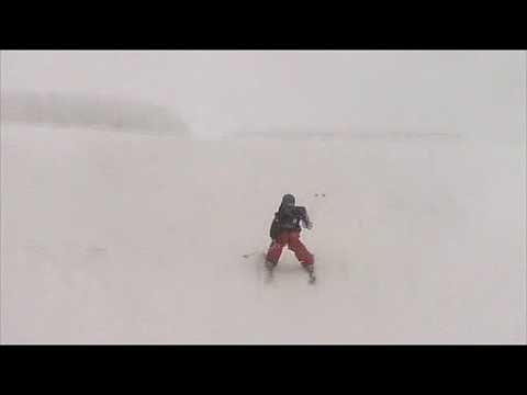 FWT09 @ Himos - Kids Slope Style - 1st Kivari Lauri run 1