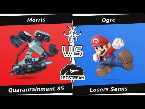 Quarantainment 85 Losers Semis - Morris (ROB) Vs Ogre (Mario) - SSBU