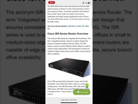 CISCO ROUTER vs  CISCO ASR