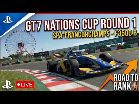 🔴 NATIONS CUP: Road to Rank A 📈 | Tappa 1: SPA-FRANCORCHAMPS 🇧🇪 | GT7