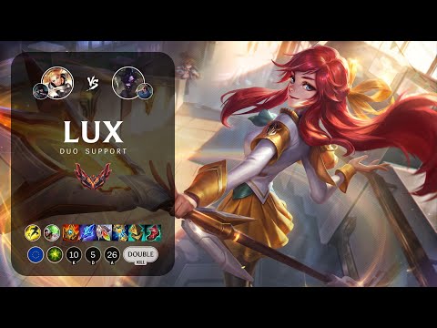 Lux Support vs Alistar - EUW Grandmaster Patch 13.15