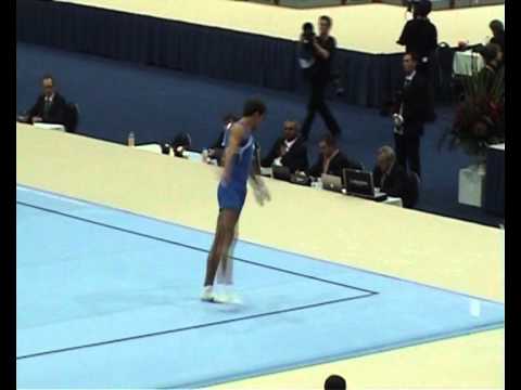WC Gymnastics 2010 allround Alexander Shatilov, Israel, floor