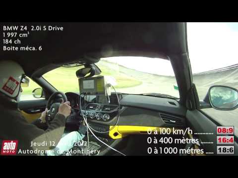 BMW Z4 2.0i S Drive (0 à 1 000 mètres)