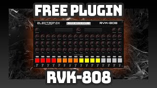 Video thumbnail for [Free] RVK-808 VST|VST3|AU | Free TR-808 Plugin | Electronik Sound Lab | 2020 by Electronik Sound Lab