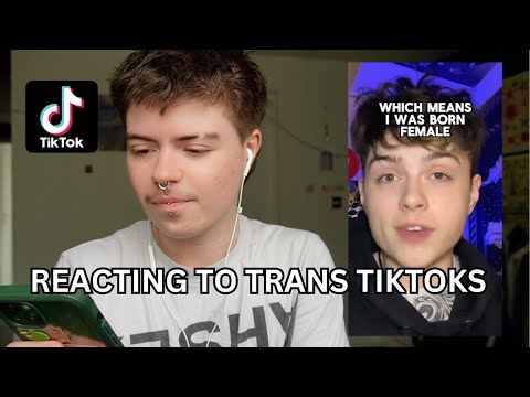TRANS GUY REACTS TO TRANS TIKTOKS!!