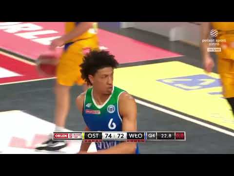 🔥🔥🔥 Przechwyt i wsad na dogrywkę! Victor Sanders!  #ORLENBasketLiga #PLKPL