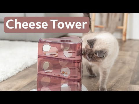 Trixie Cat Activity Cheese Tower Voerspeelgoed