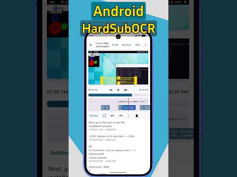 HardSubOCR – Subtitle OCR video thumbnail